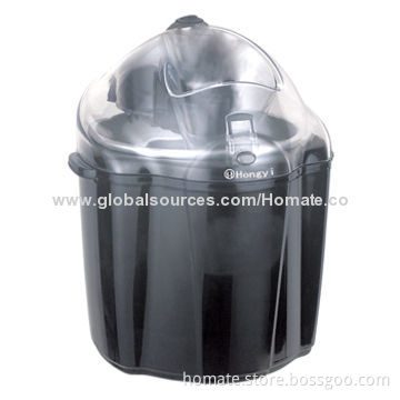 Mini Ice Cream Machine with 1.0L Capacity, Soft Serve